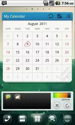 Clee2 GO Launcher EX AND GO SMS PRO android App screenshot 3