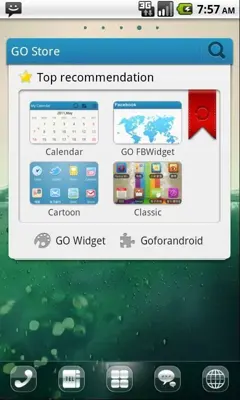 Clee2 GO Launcher EX AND GO SMS PRO android App screenshot 5